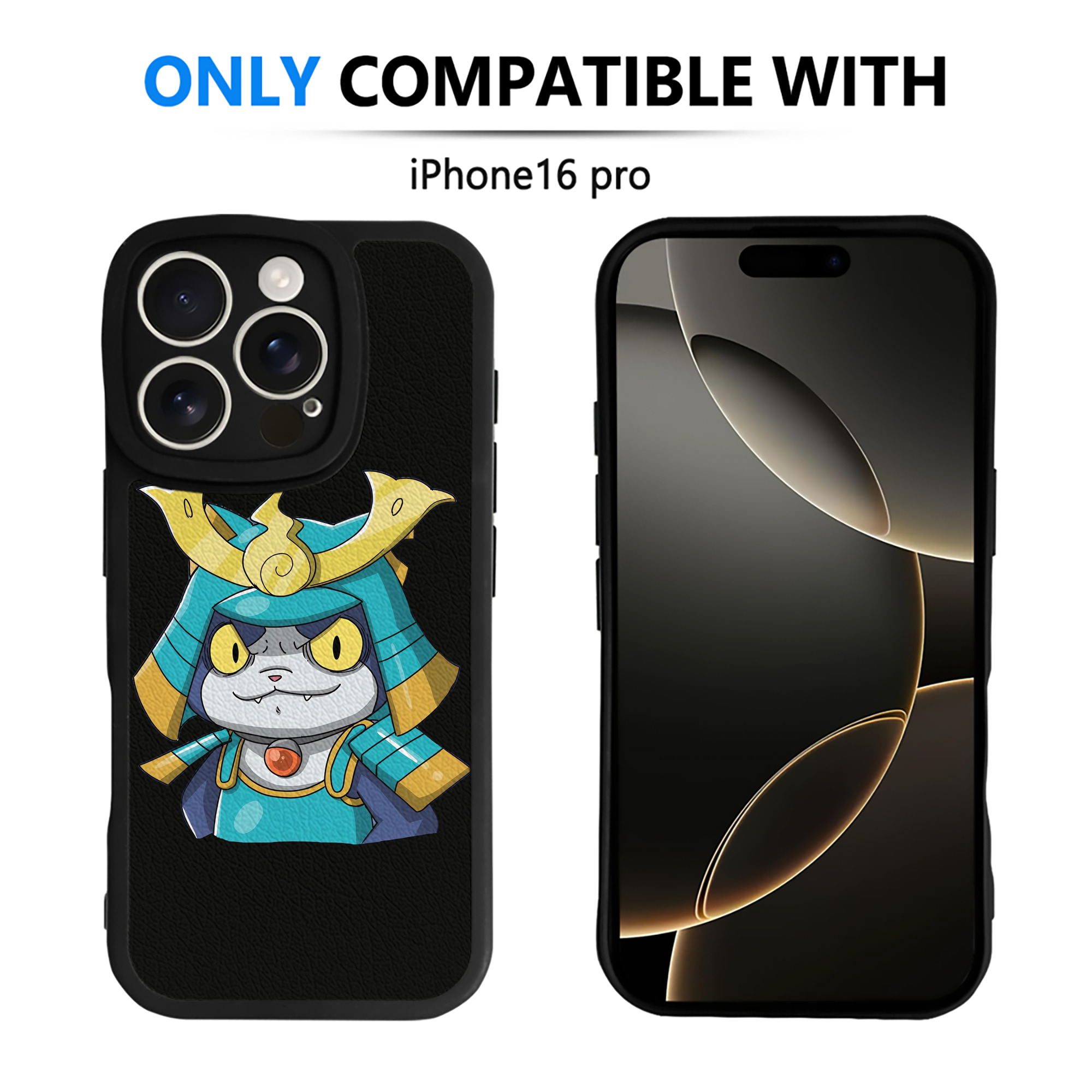 （画像用） 妖怪ウォッチ Yo-kai Watch 【iPhone 16シリーズ対応】シリコンスマホケース（レザー調） 材質：シリコン